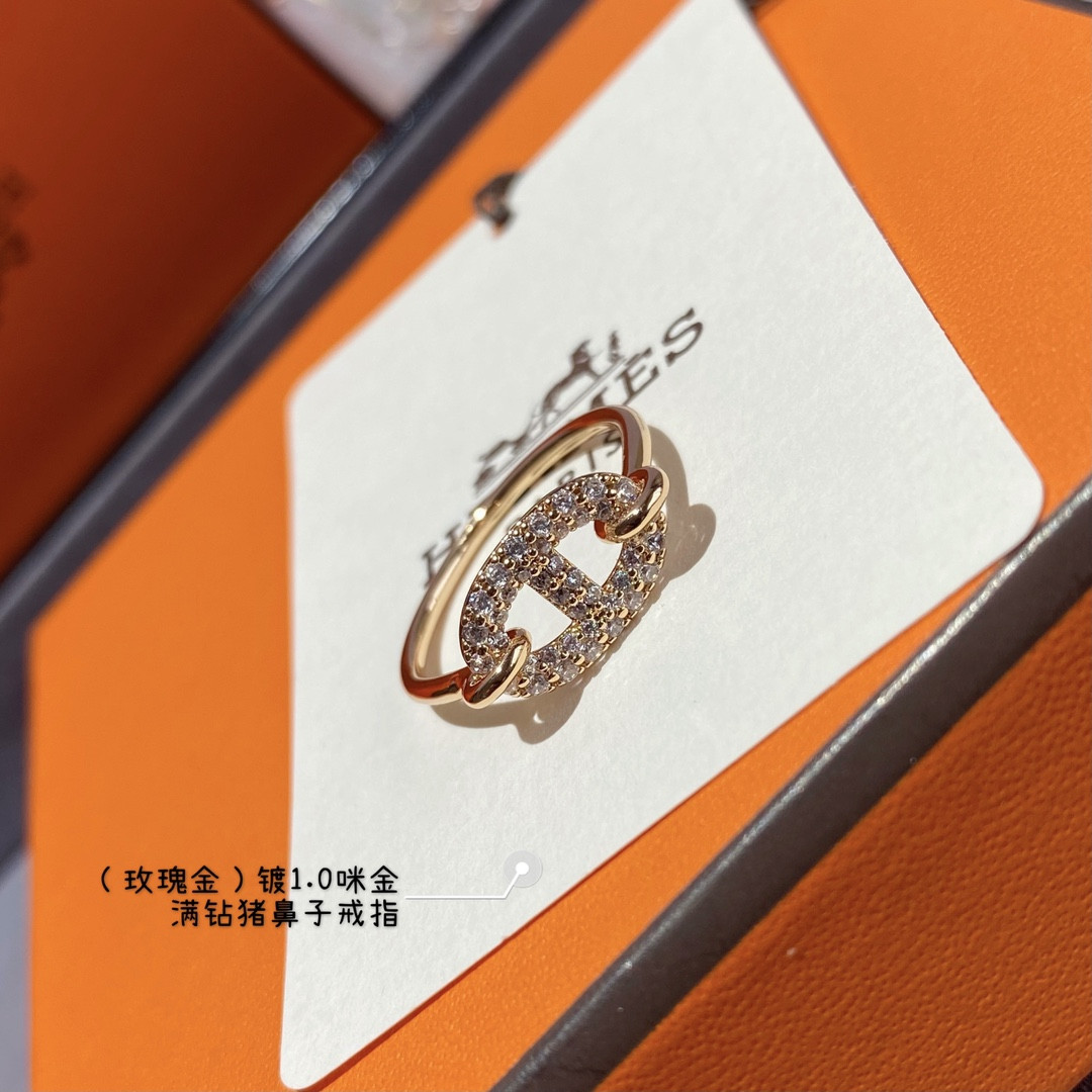 H**me5 Farandole Collier de Chien Full D1am0nd Ring