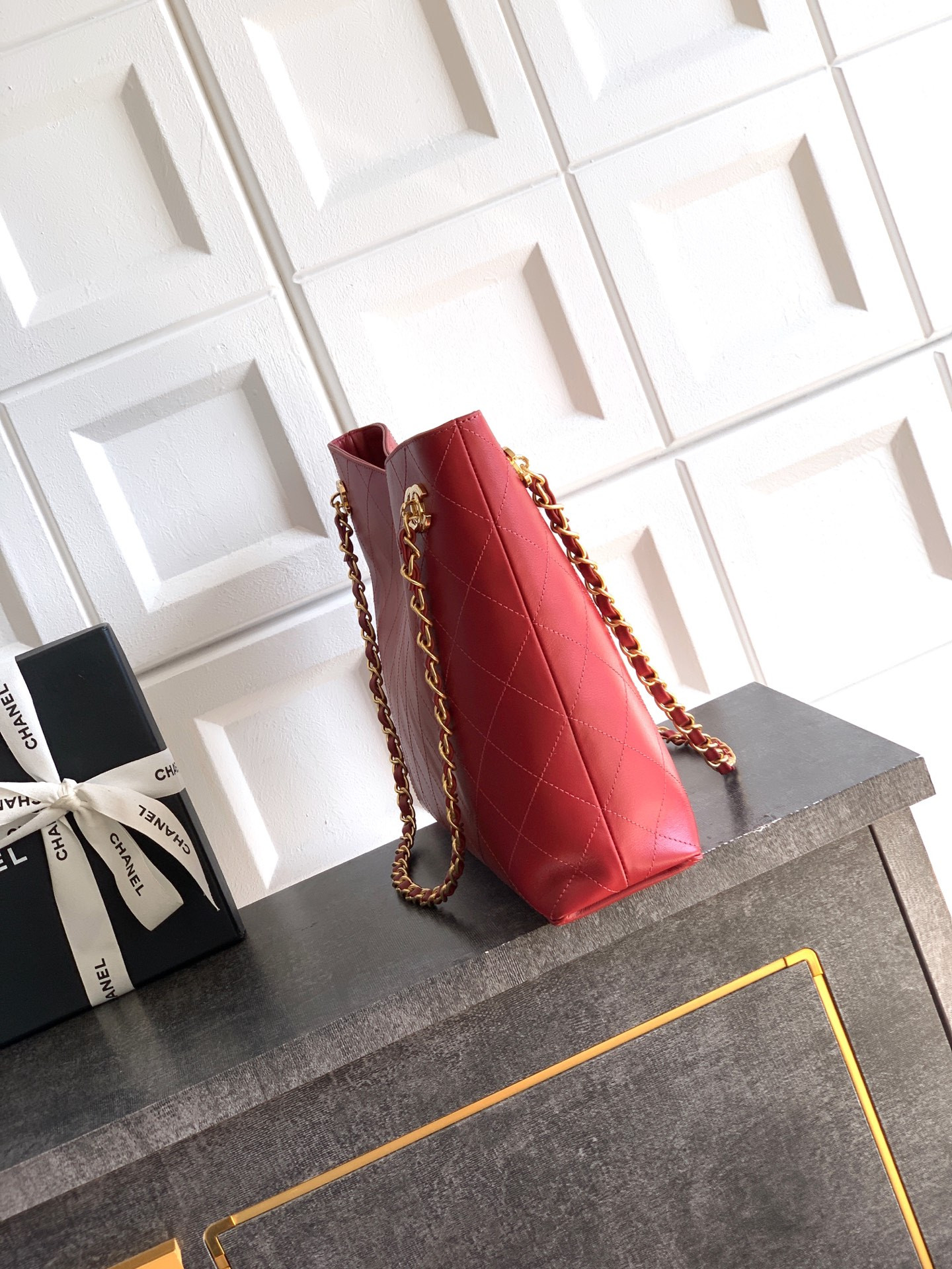 Ch**el shopping bag 38x25x9.5cm