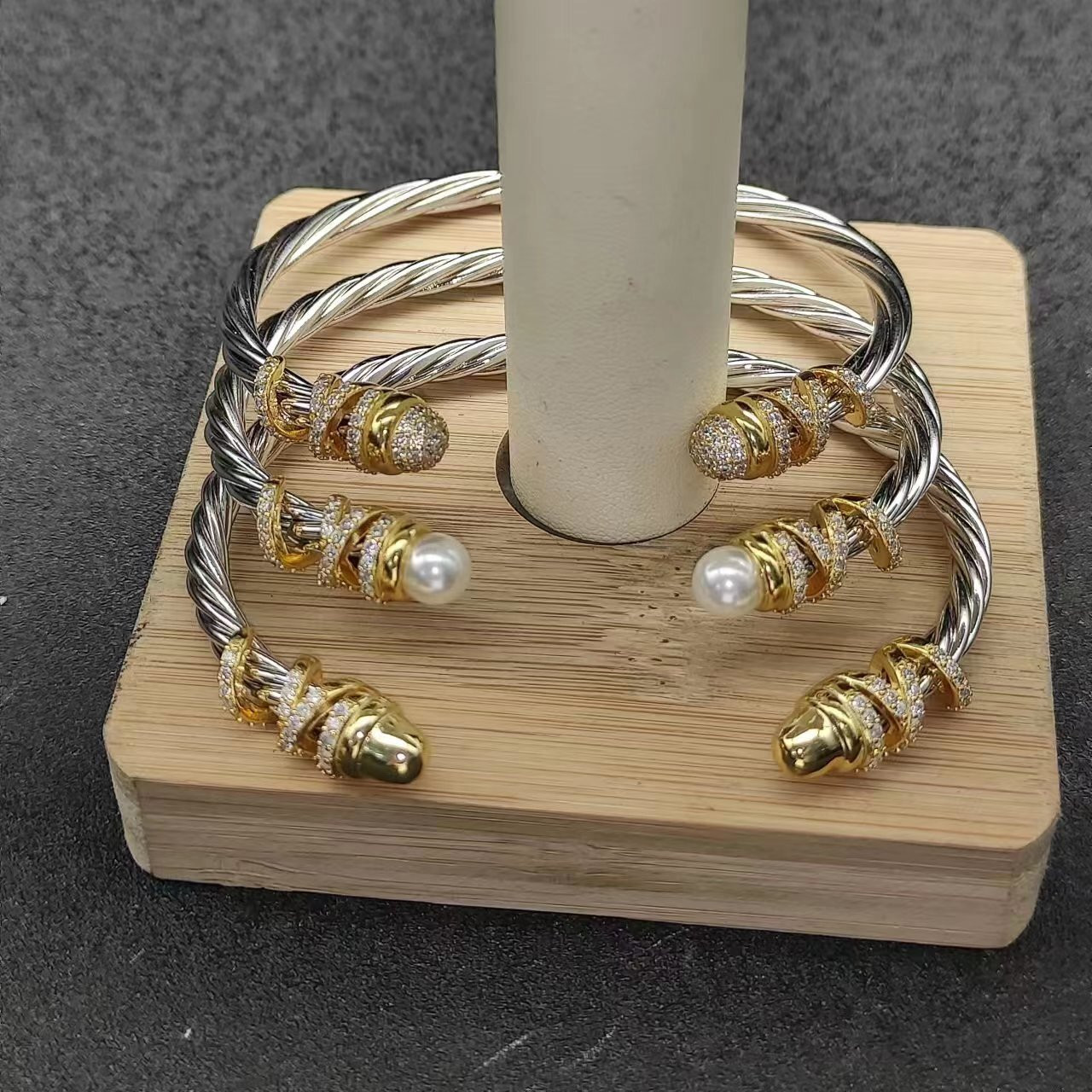 dau1d Yvrm*n 4mm wrap bracelet(wrist circumference 15-20cm)