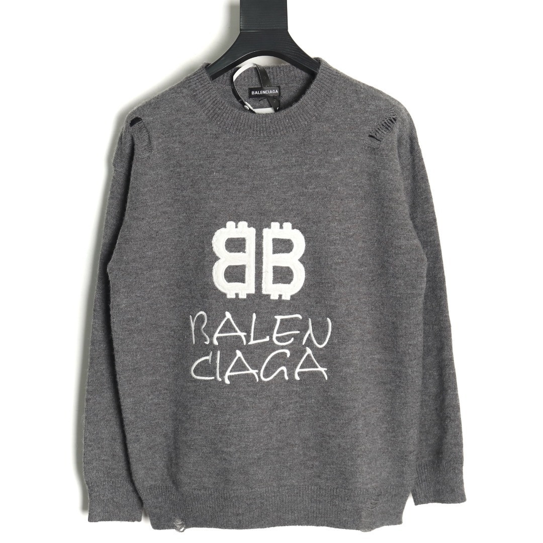 Ba1en*iaga Knitting Sweaters