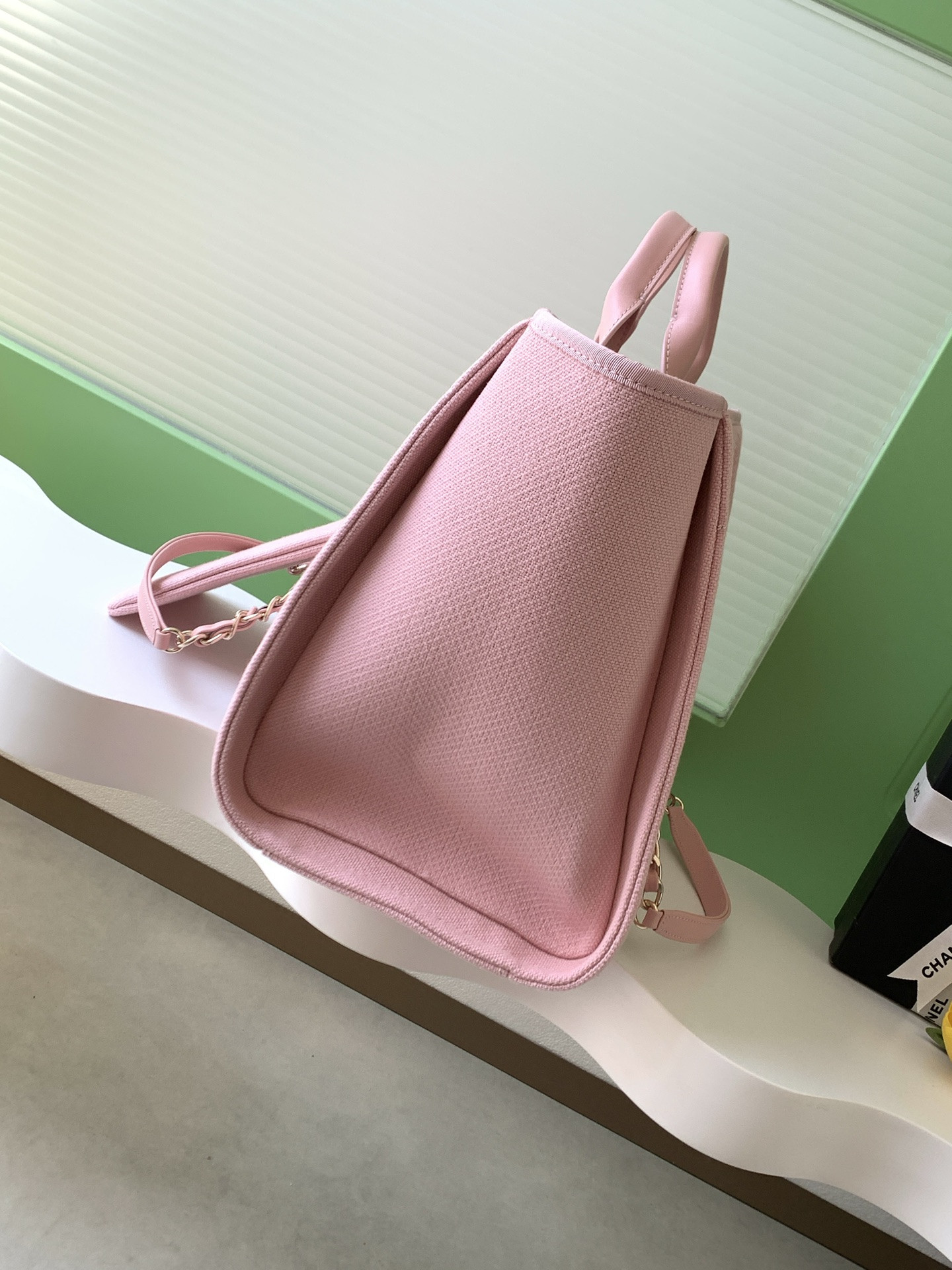 Ch**el deauville tote shopping bag 38x13x22cm