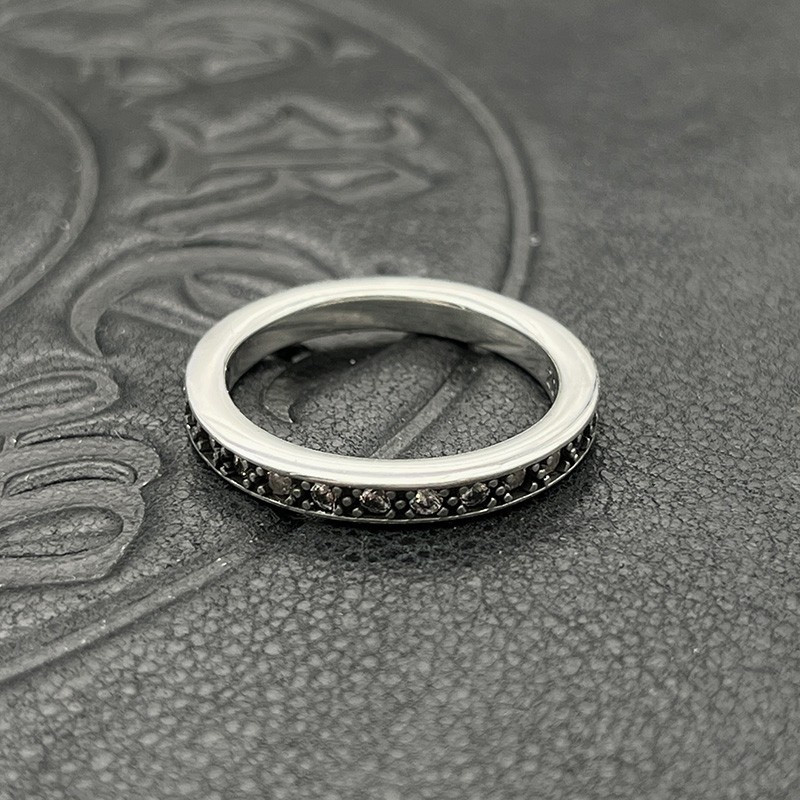 Ch*0me He**ts 3mm Cross Ring
