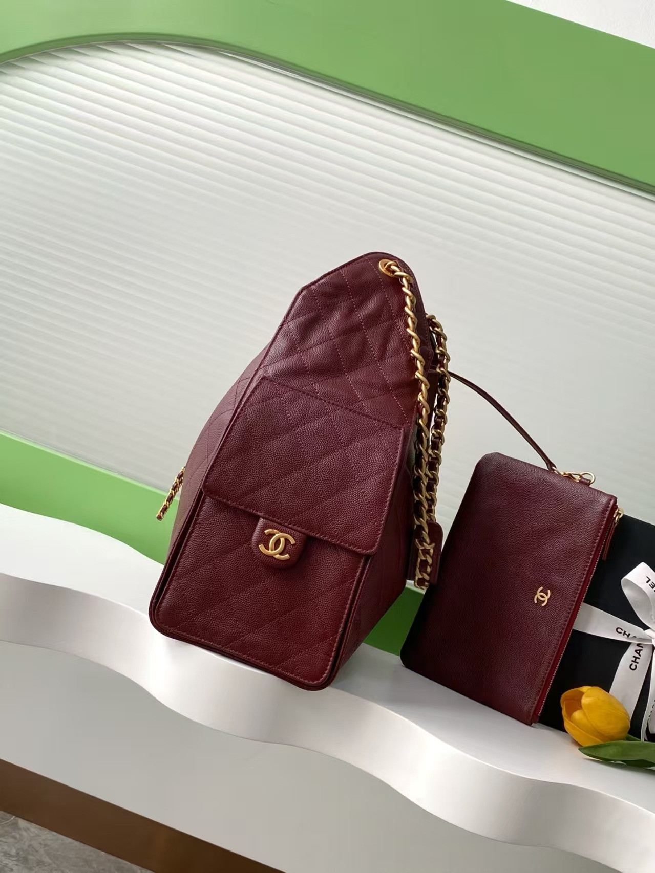 Ch**el 25C Bucket BAG 40x30x15cm