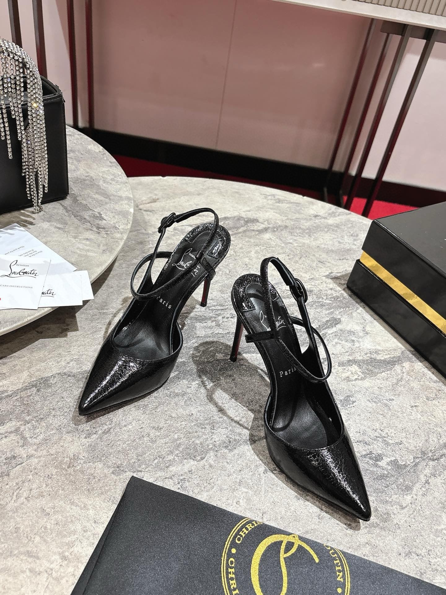 ua chr1st1an louboutin jenlove 100mm pumps(cusT0mized, no exchange no return, about 10 days)