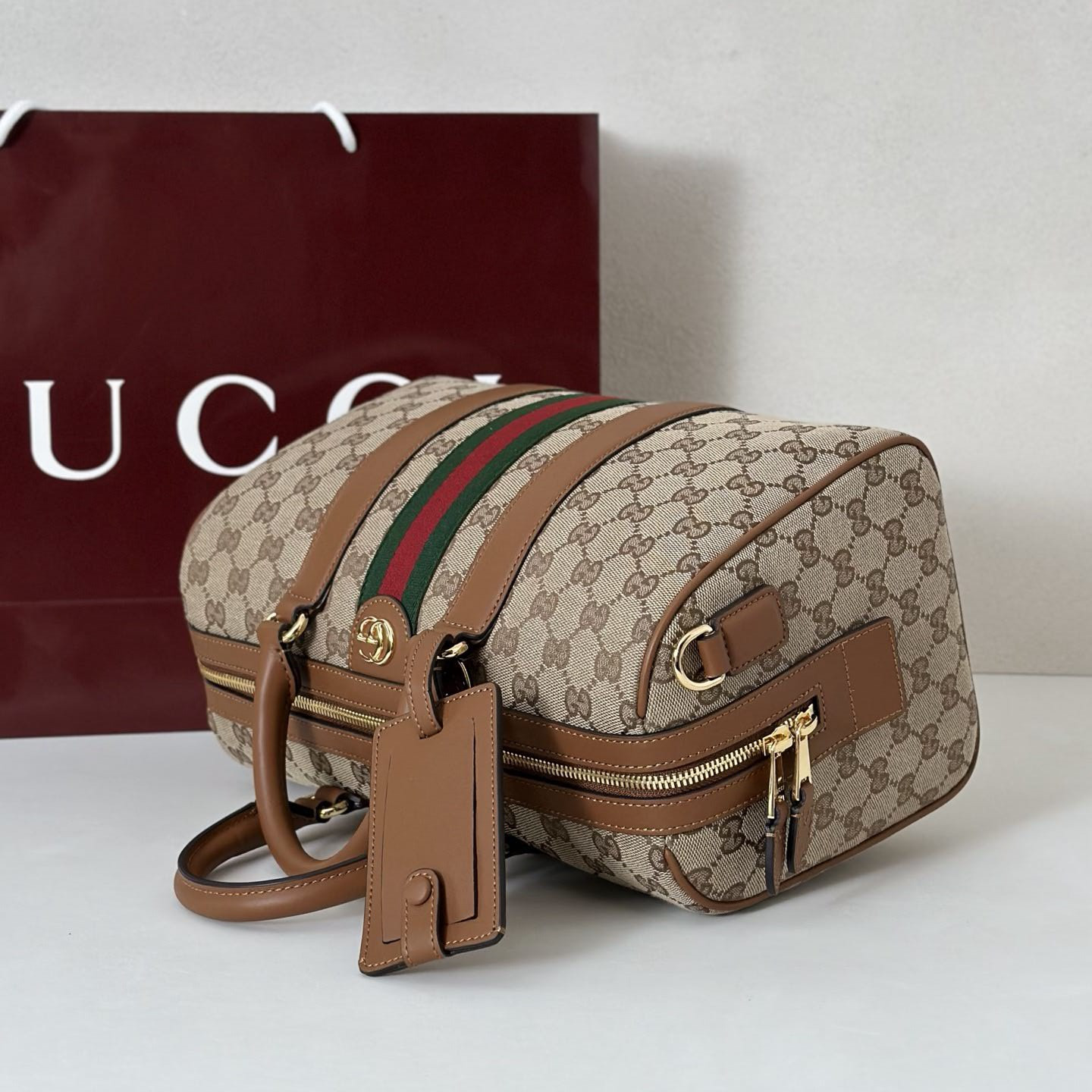 Gvc*1 Ophidia Medium Boston Bag 30x16x20cm