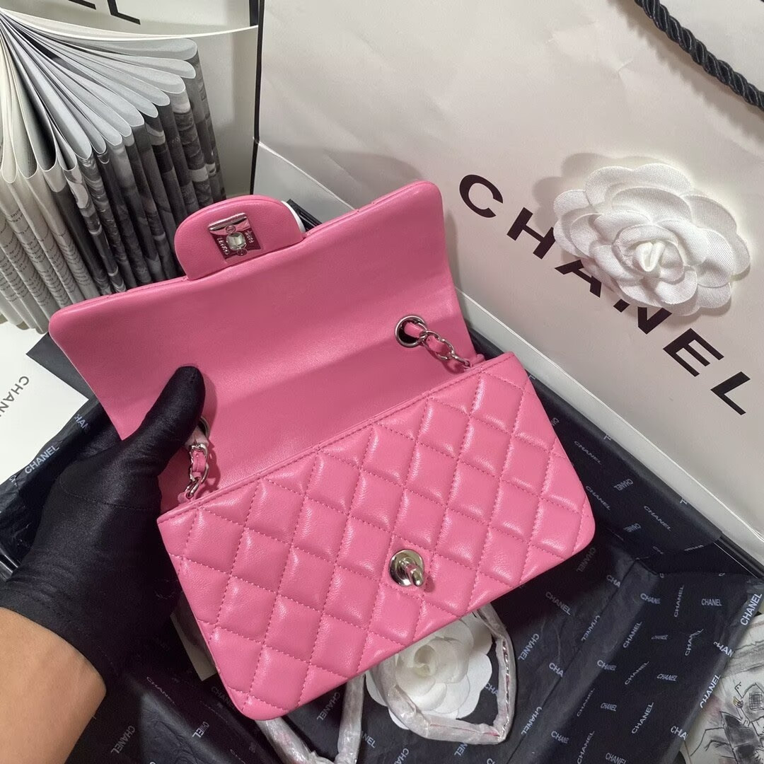 Ch**el Mini Flap Bag 20x12x6cm