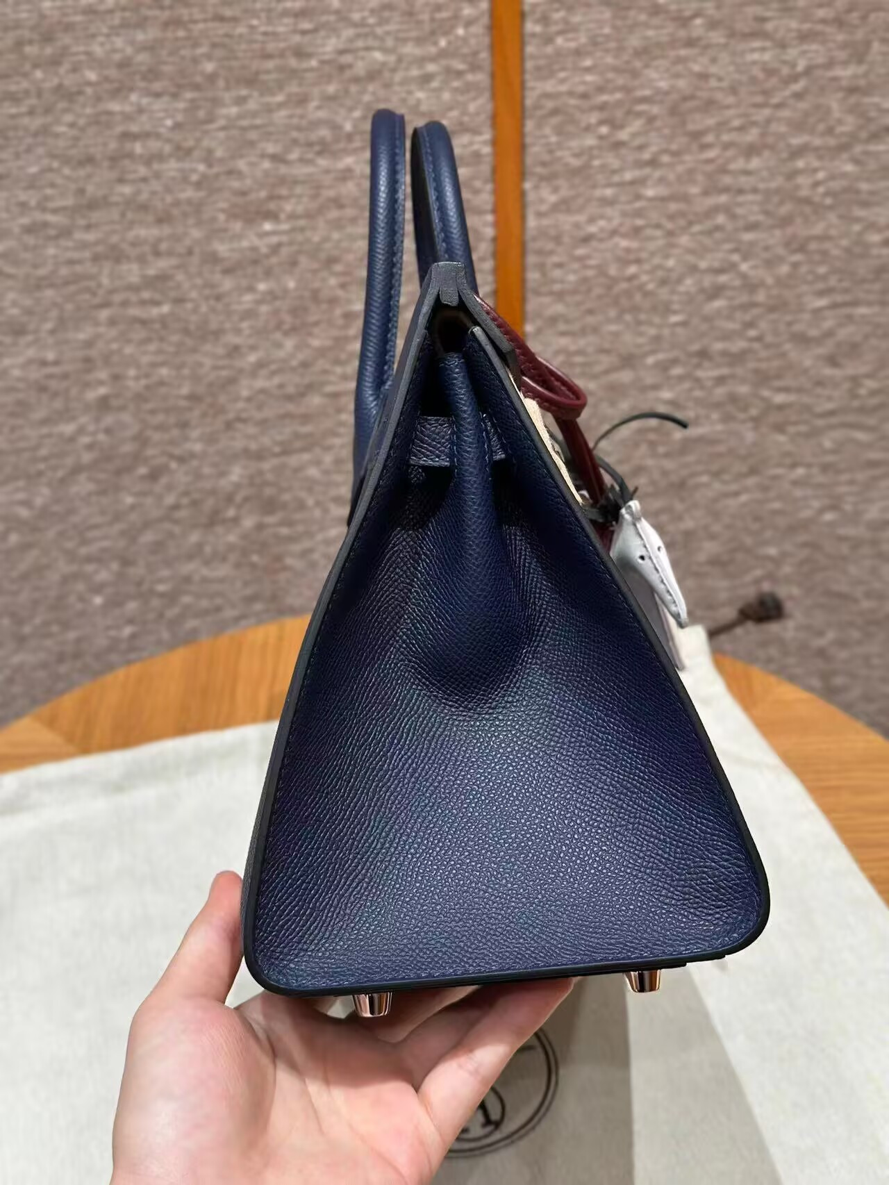 H**mes BIRKIN EPSOM 25 30 35 (Horse charm not included)