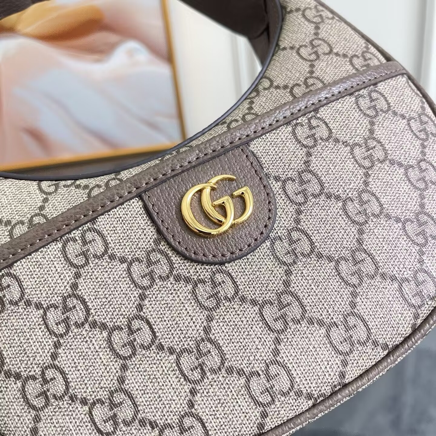 Gvc*1 ophidia mini gg canvas shoulder bag 20x14.5x4cm