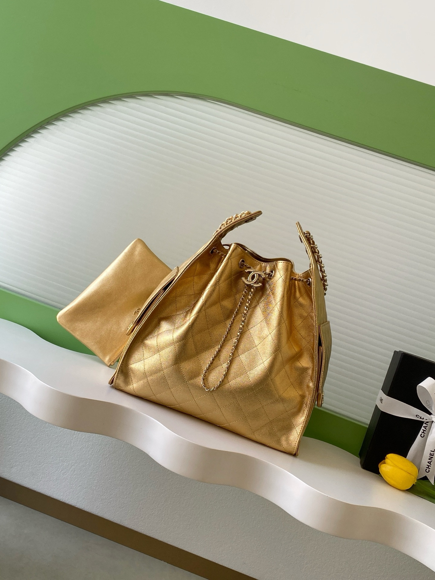 Ch**el 25C Bucket BAG 40x30x15cm