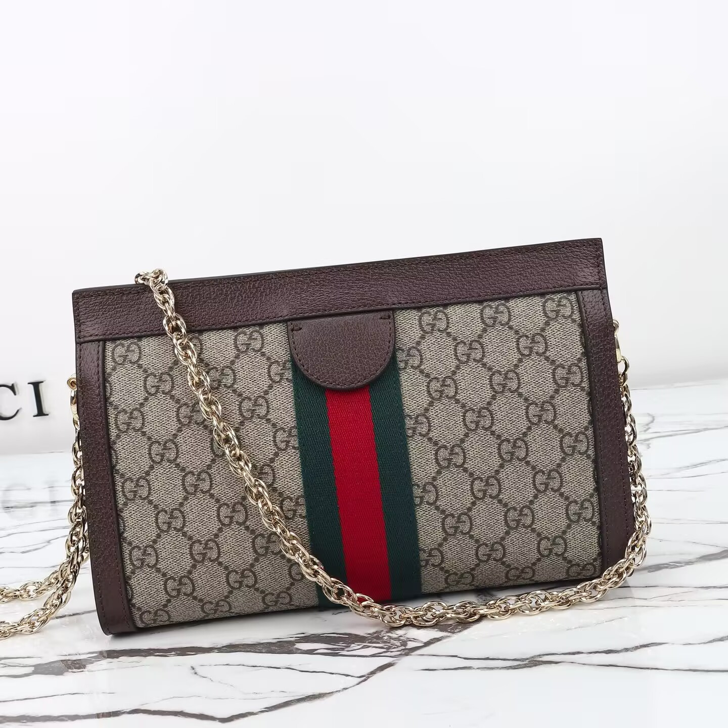 Gvc*1 ophidia medium shoulder bag 26x17.5x8cm