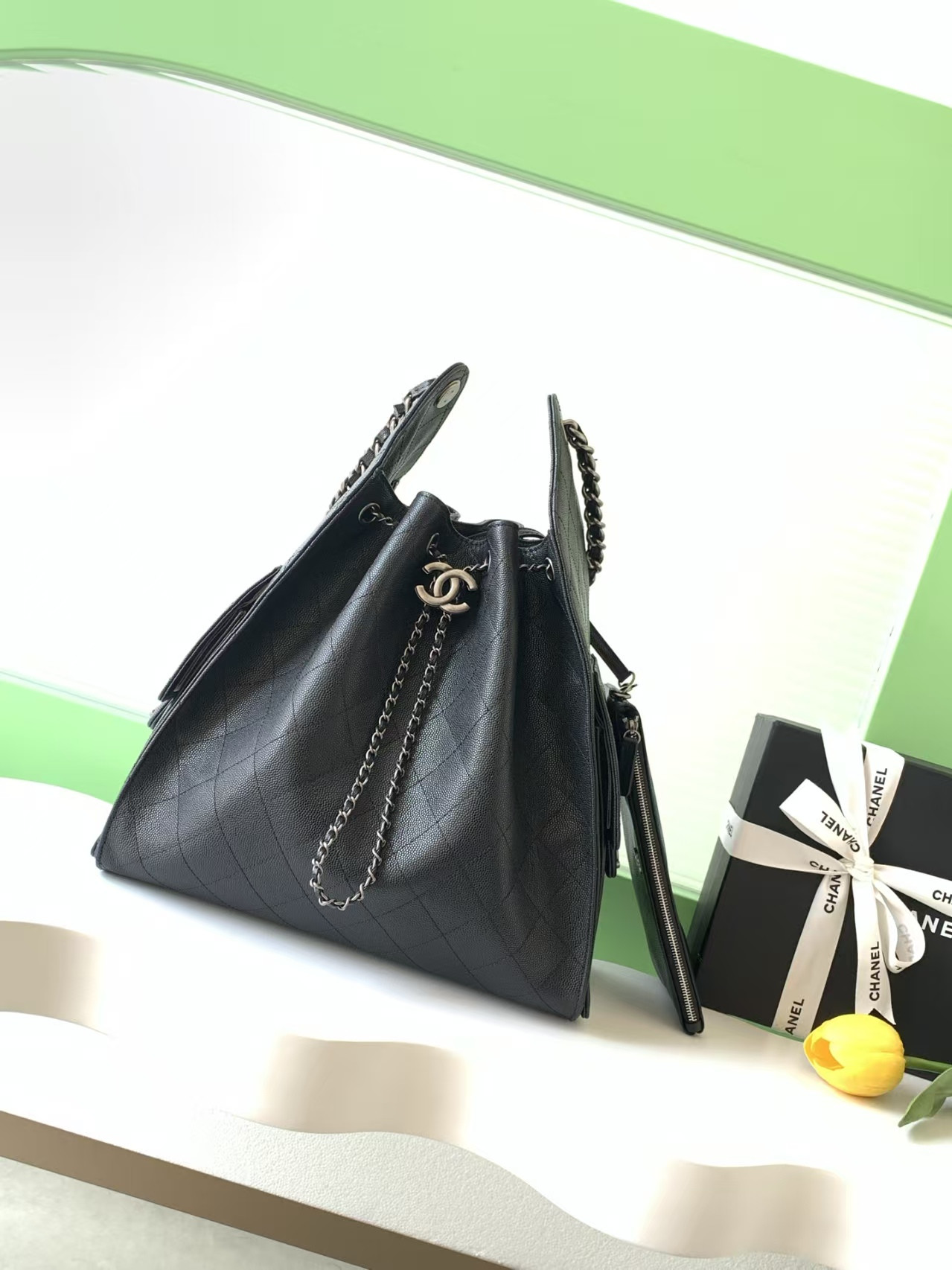 Ch**el 25C Bucket BAG 40x30x15cm