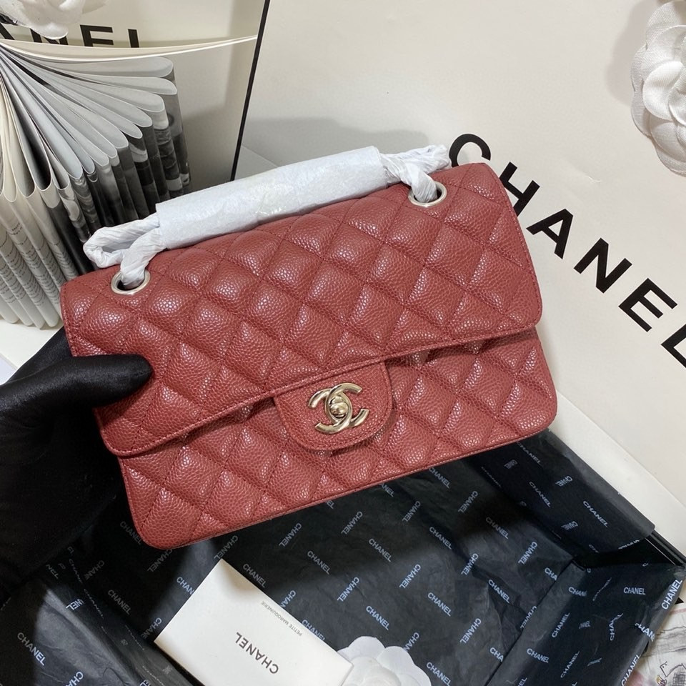 Ch**el SMALL CLASSIC HANDBAG 14.5×23×6cm