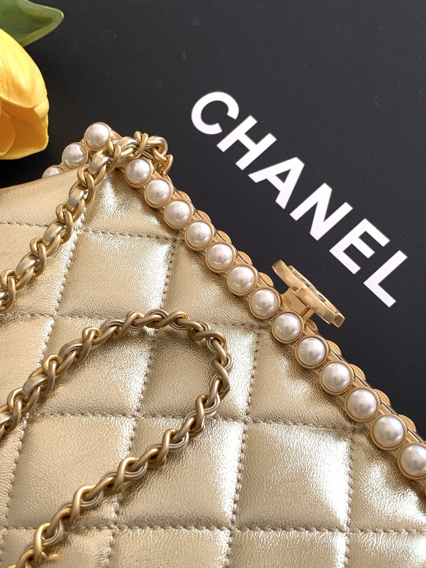 Ch**el clutch as5912 10x20x7cm