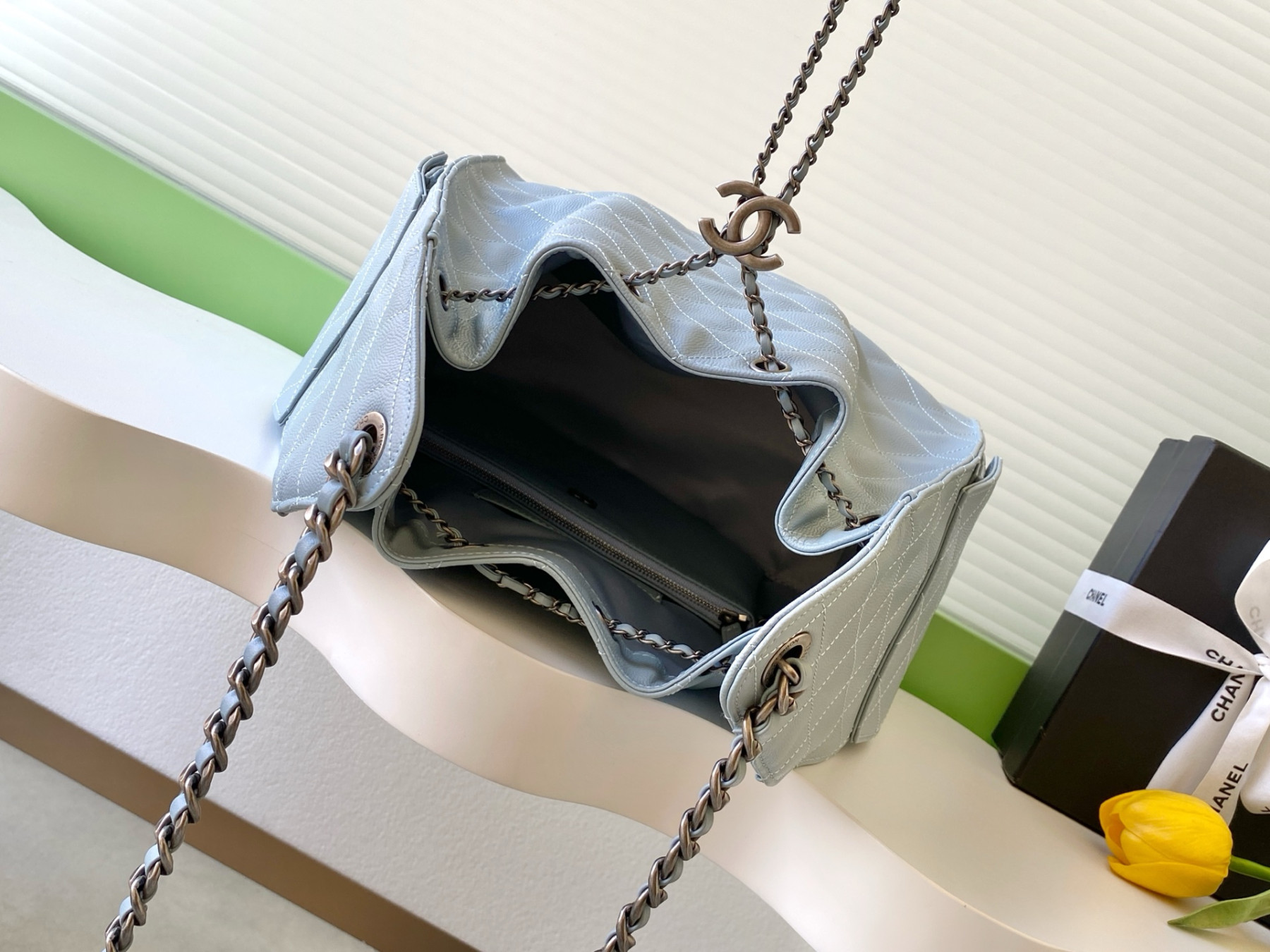 Ch**el 25C Bucket BAG 40x30x15cm