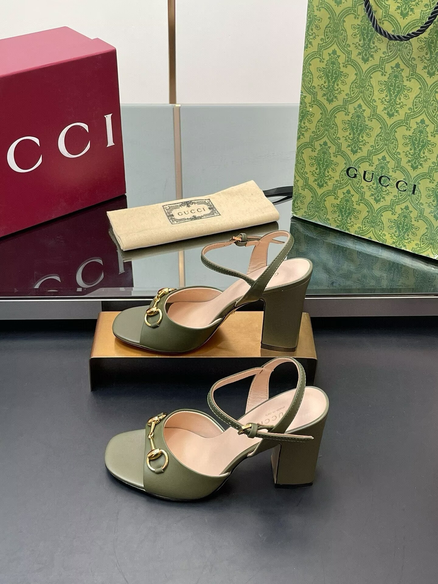 UA Gvc*1 Horsebit Sandal