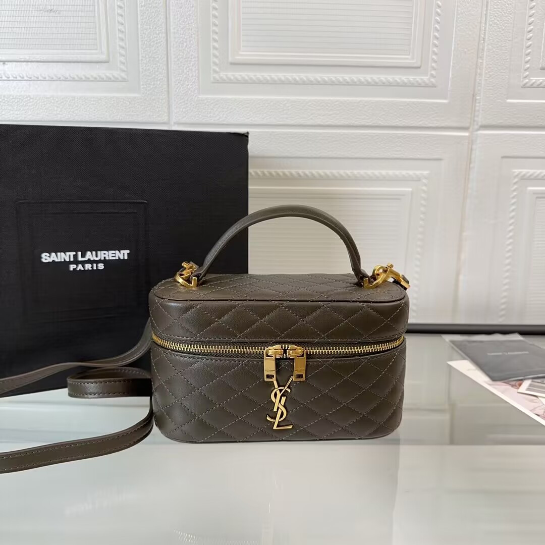 Y51 GABY VANITY BAG IN LAMBSKIN 18 X 11 X 6.5 CM