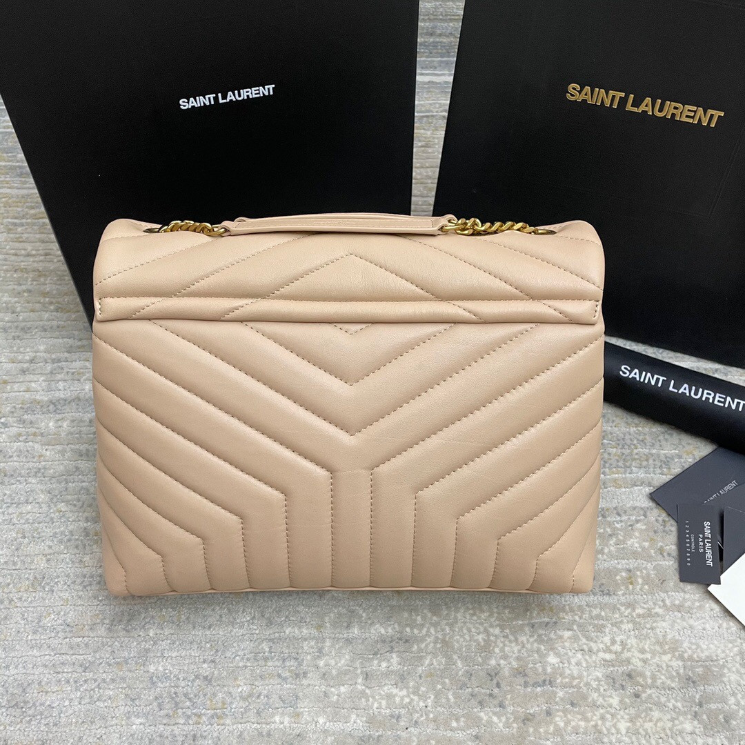 Y51 LOULOU MEDIUM IN QUILTED LEATHER 32x22x9cm