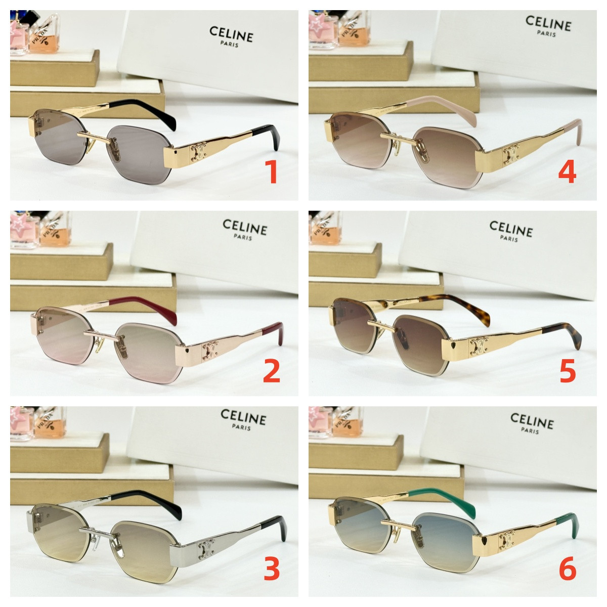 Ce1i*e Glasses CL42120U 57-17-145
