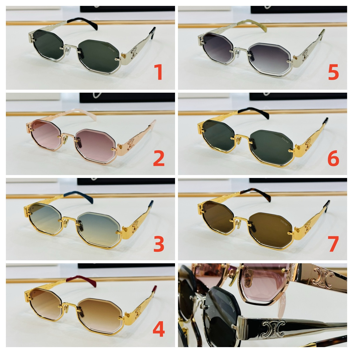 Ce1i*e Glasses CL42118 52-23-145