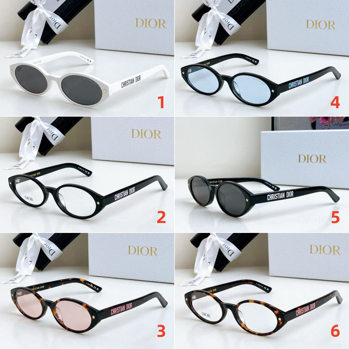D10r D10rPacific R1F Oval Glasses