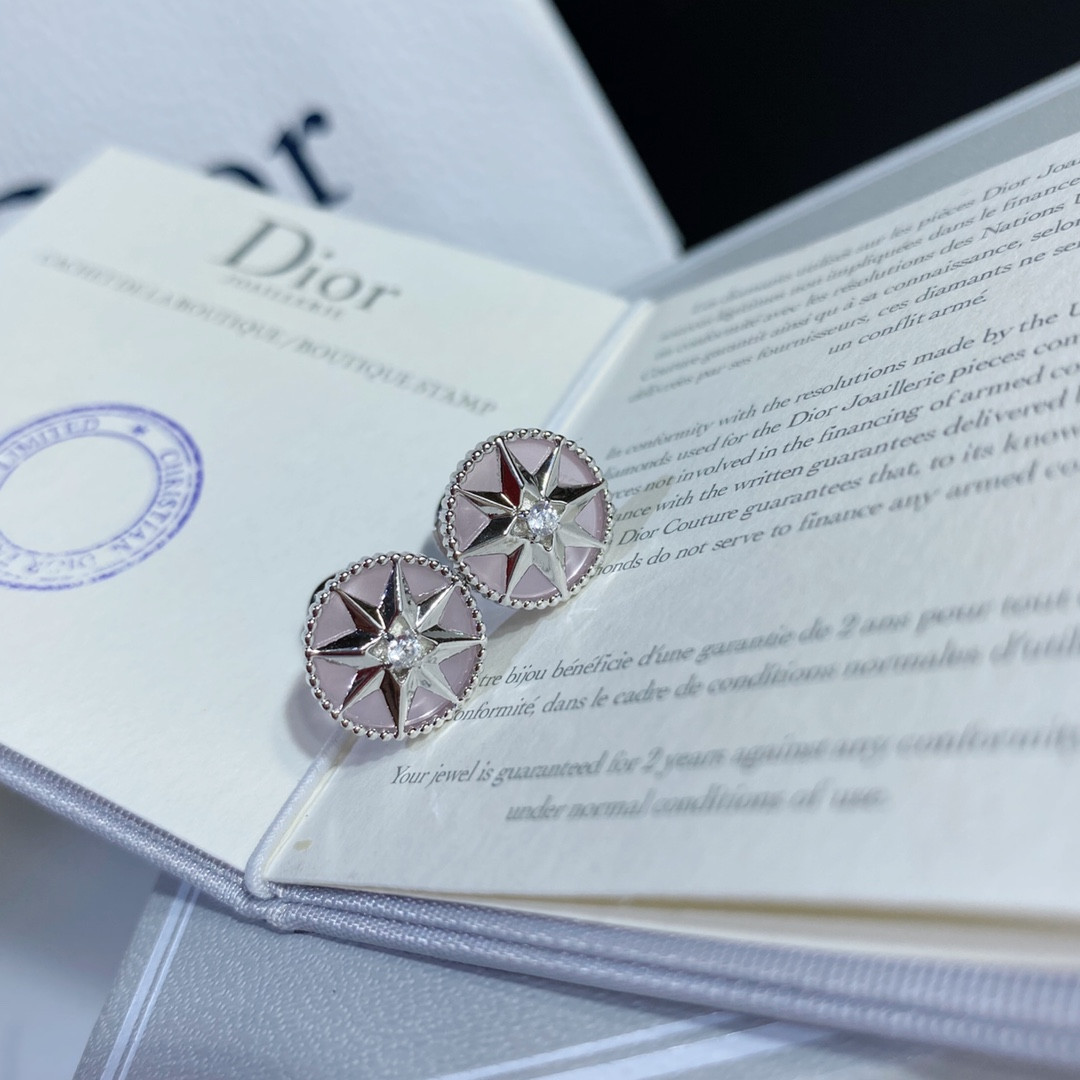 D10r compass Stud Earrings