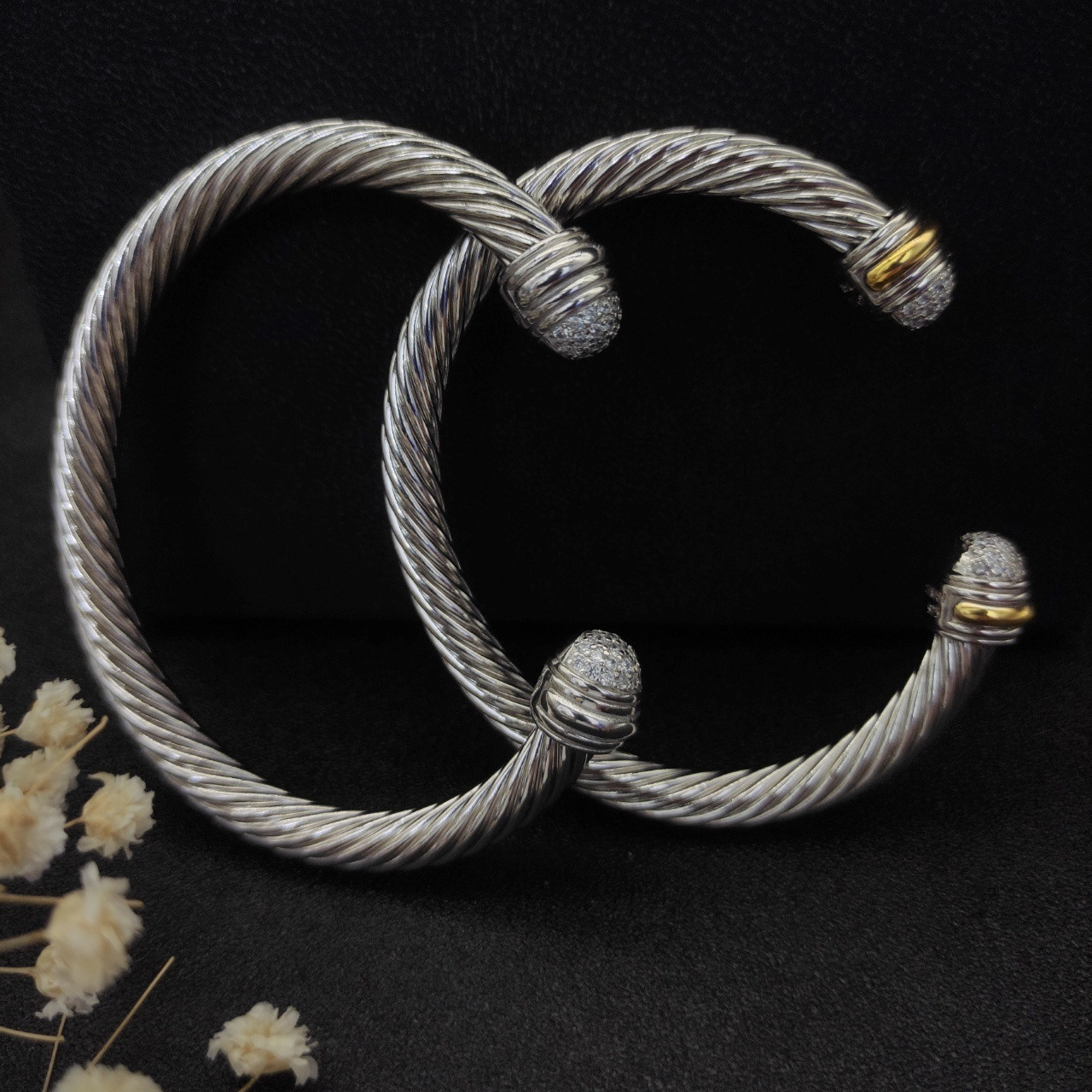 dau1d Yvrm*n 7mm wrap bracelet(wrist circumference 15-20cm)