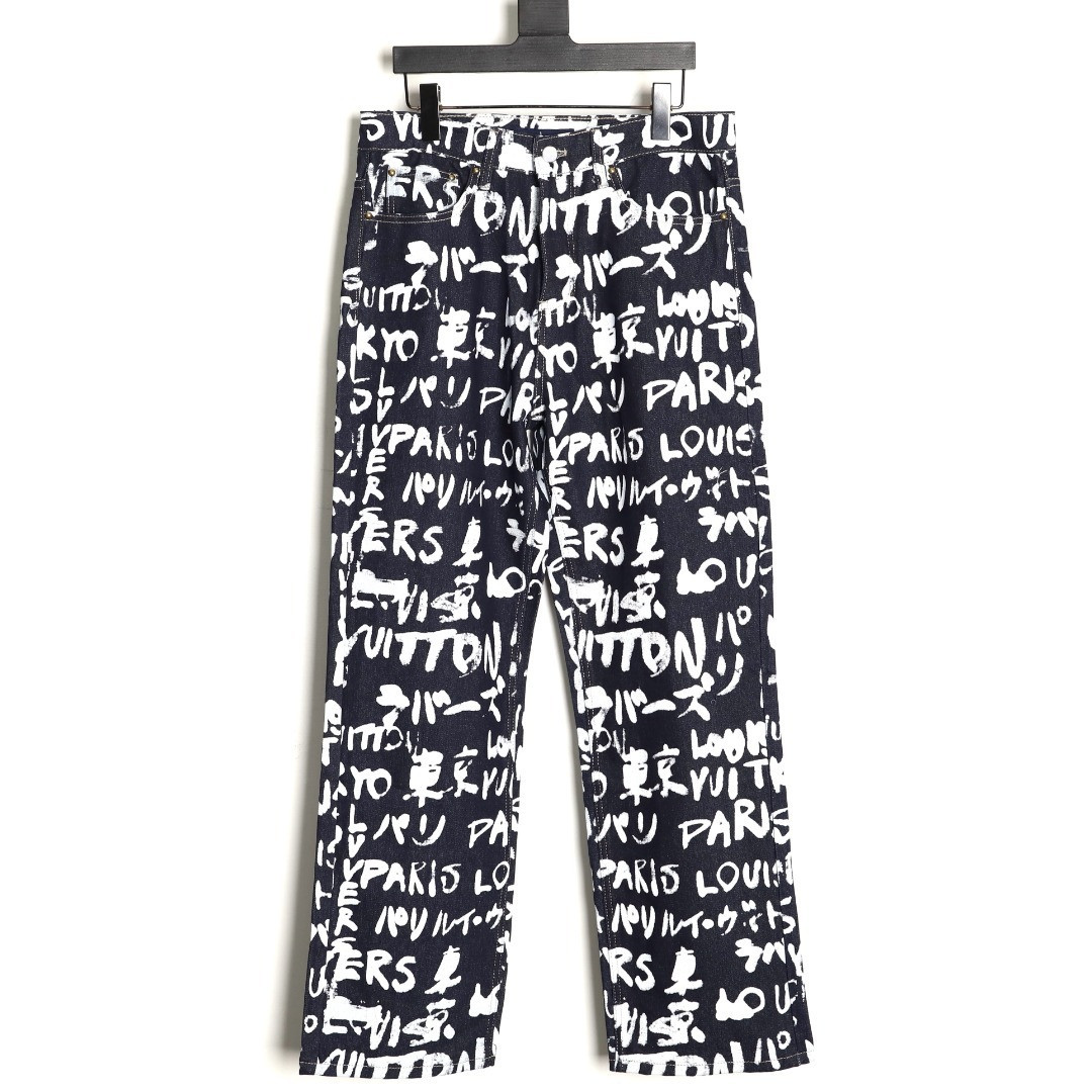 L0vis Vvtt0n X Nigo LV Jeans
