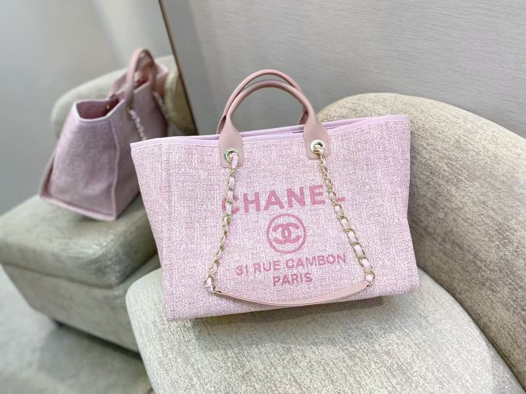 Ch**el Deauville Tote 38cm 38-30-18CM