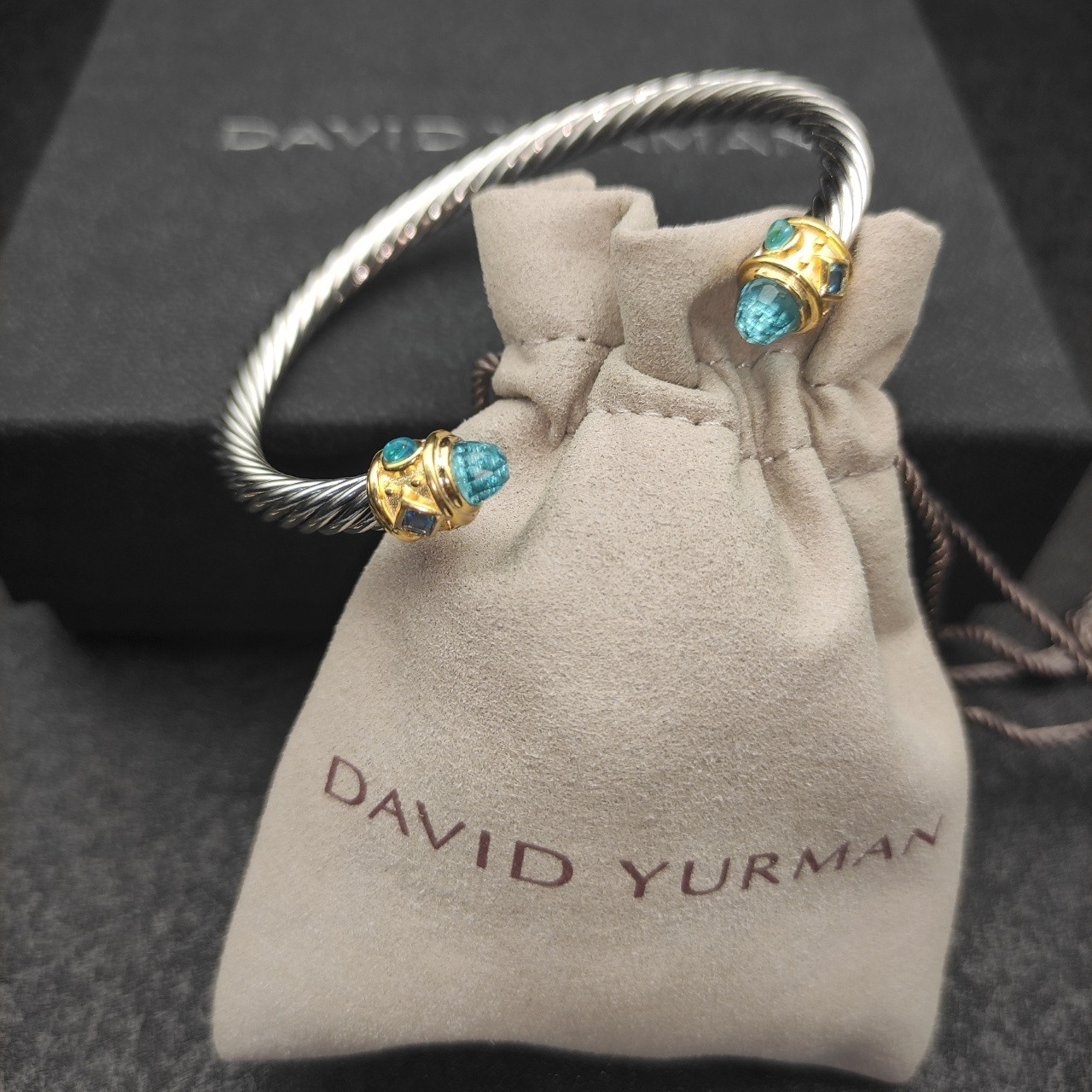 dau1d Yvrm*n 5mm wrap bracelet(wrist circumference 15-20cm)