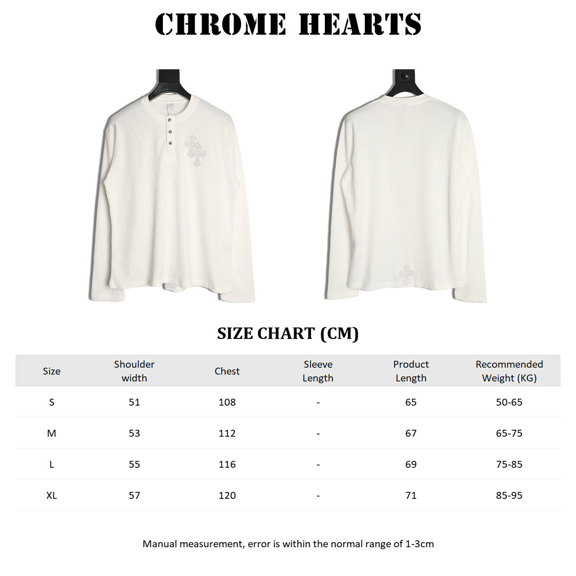 Ch*0me He**ts long-sleeved shirts