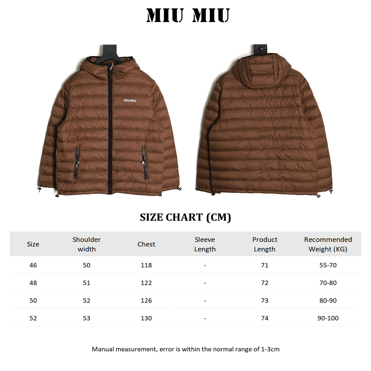 M1v M1v short puffer jacket