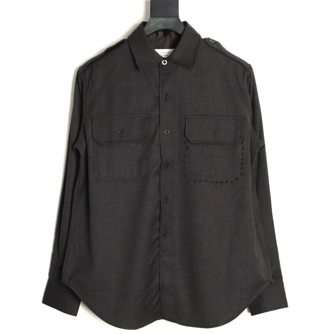 ma1s0n Marg*e1a long-sleeved shirts