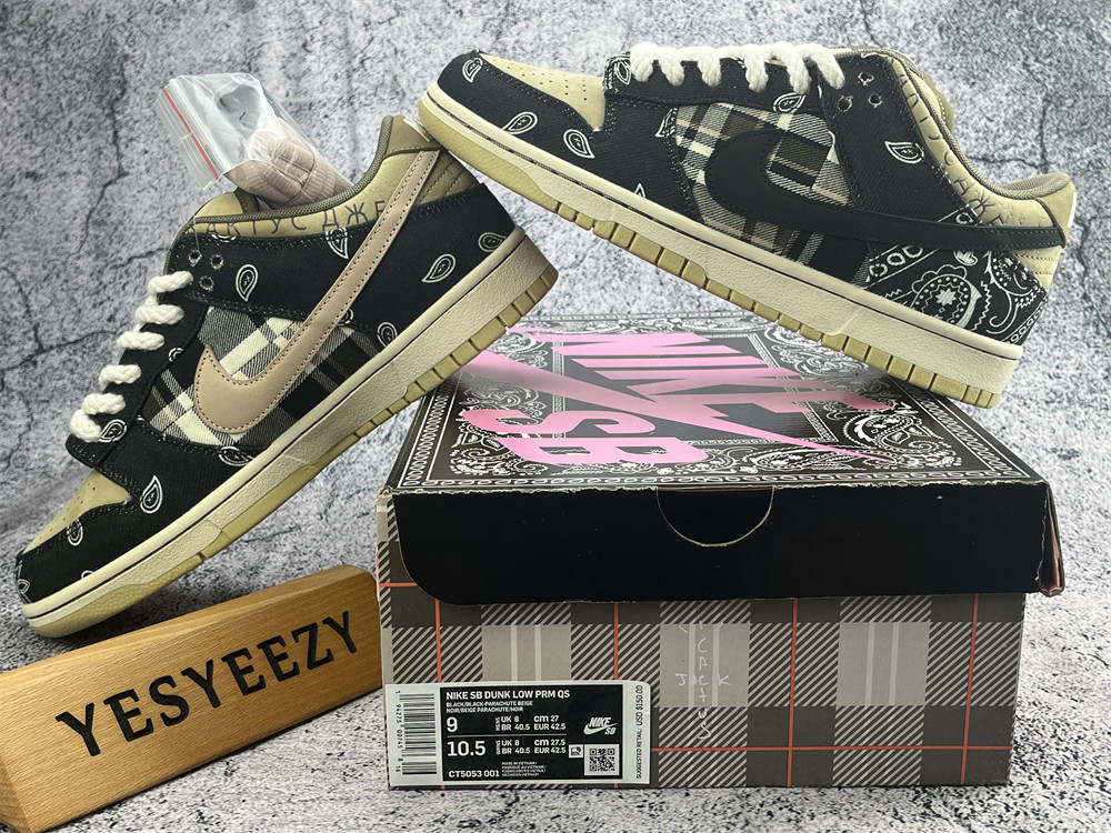 ua travis scott x dunk low preM1vm qs sb 