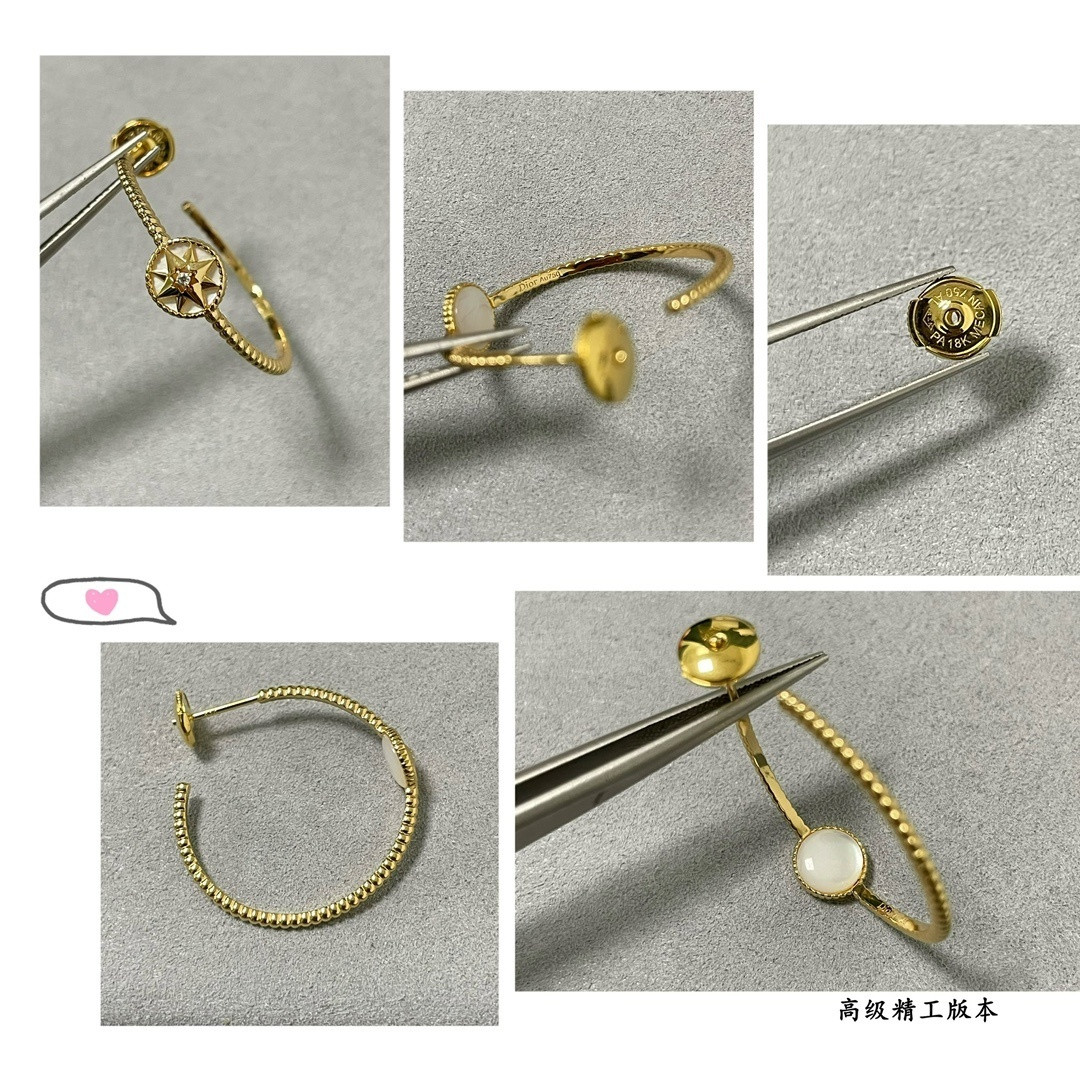 D10r Rose des Vents Earring