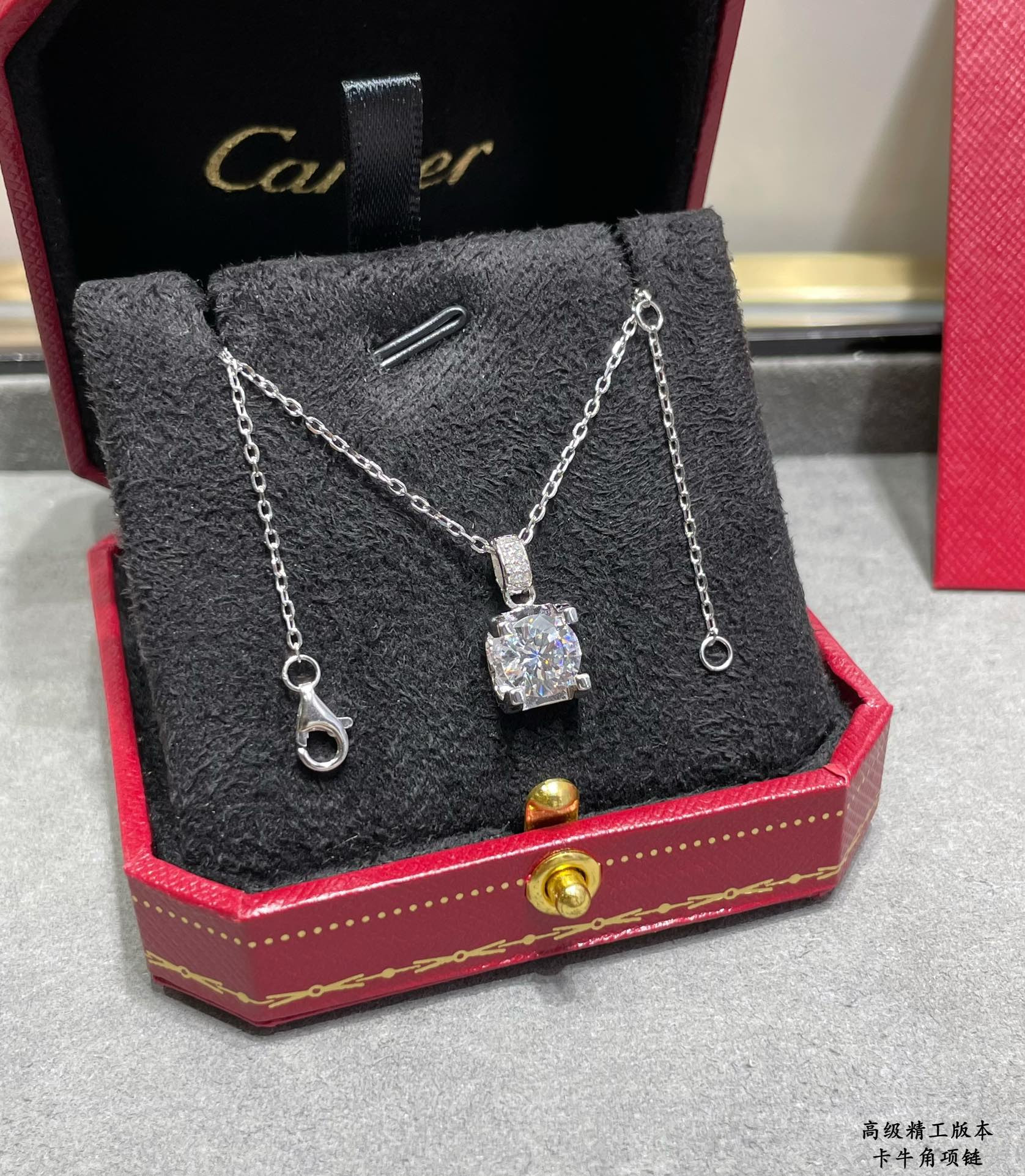 Ca*t1er Horn Necklace