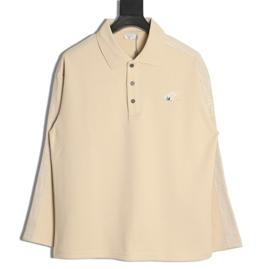 D10r Long-sleeved Polo Shirt