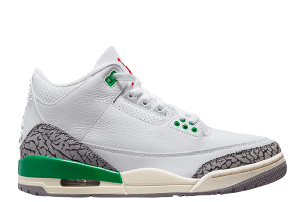 UA AIR JORDAN 3 RETRO LUCKY GREEN
