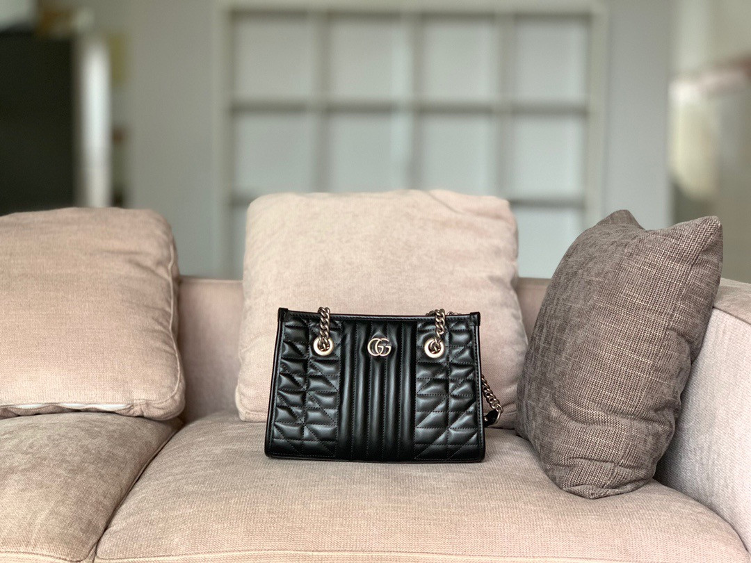 Gvc*1 GG Marmont series small tote bag 26.5cm