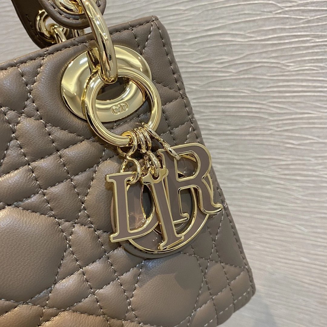 MINI LADY D10r D10rAMOUR BAG 6.5 x 6 x 3 inches
