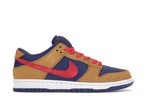 UA NIKE DUNK LOW SB 'WHEAT DARK PURPLE'