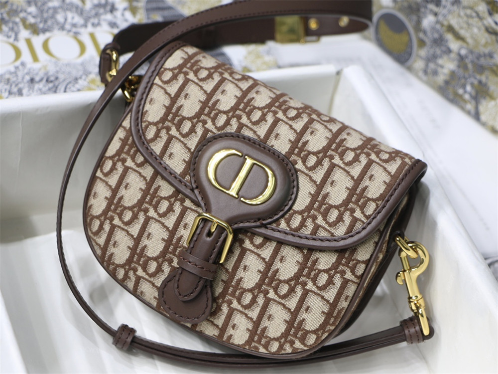 MEDIUM D10r BOBBY BAG brown D10r Oblique Jacquard