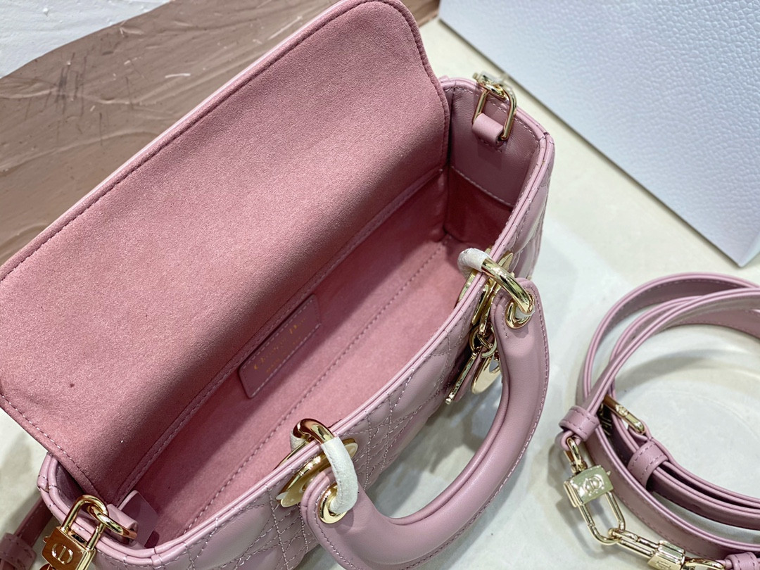 D10r SMALL LADY D-JOY BAG Pink