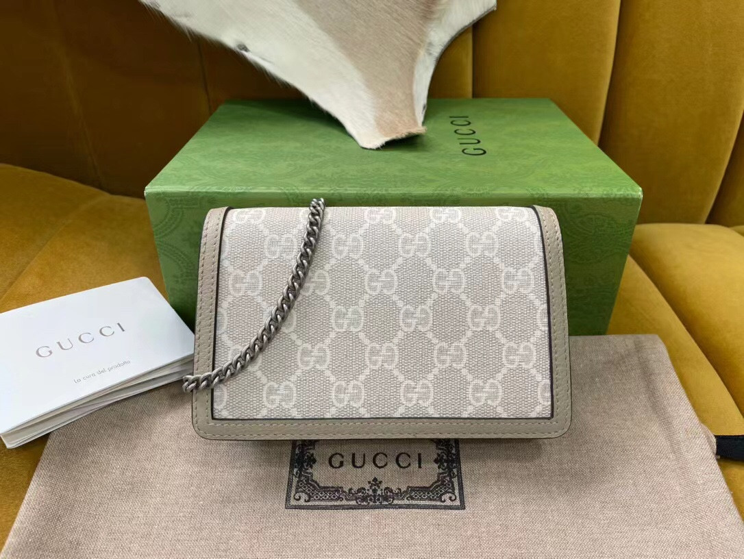 Gvc*1 DIONYSUS GG Svp*me S*pER MINI BAG 6.5"Wx3.9"Hx1.6"D