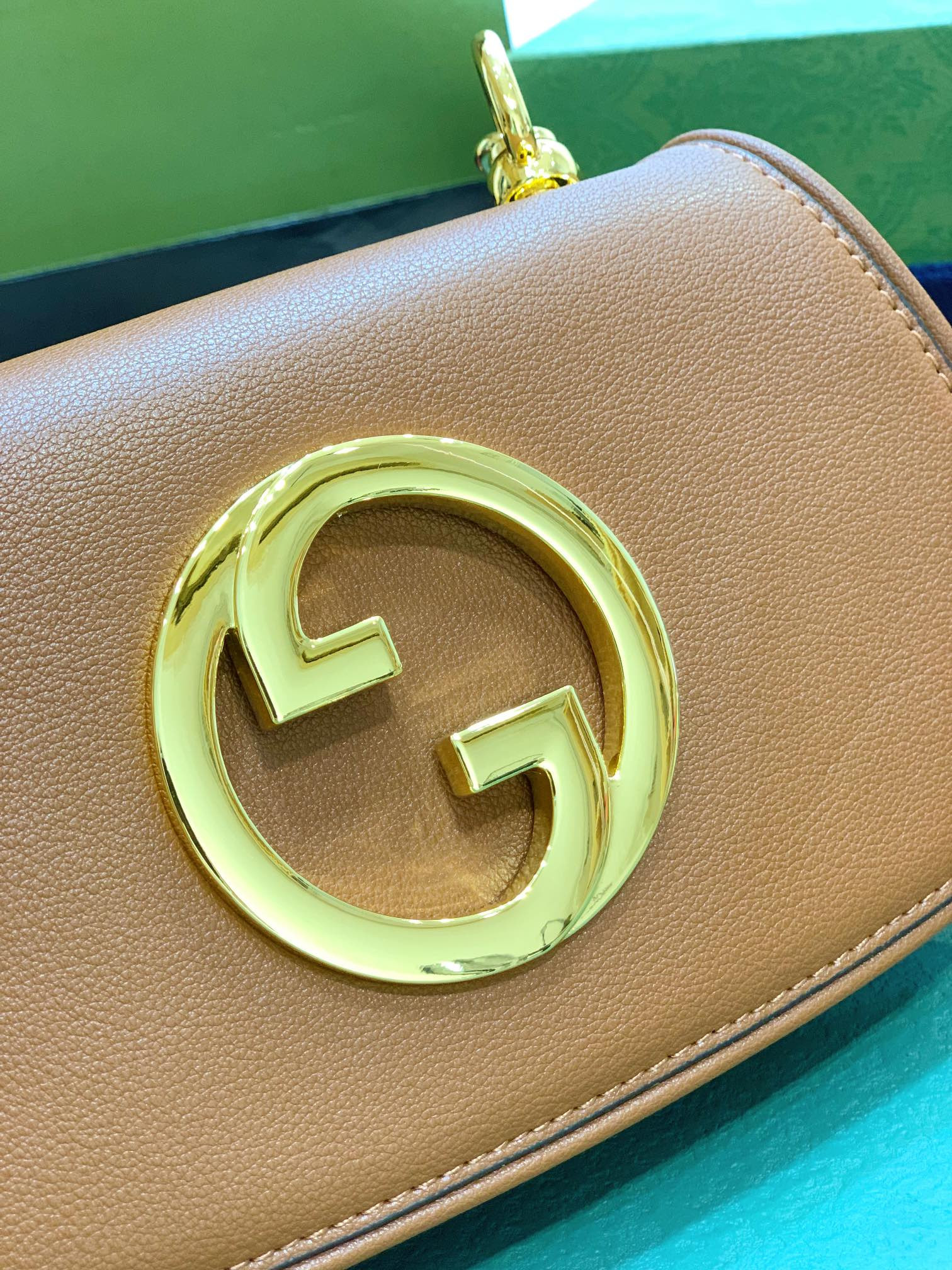 Gvc*1 BLONDIE MINI BAG COFFEE 8.7"W x 5.1"H x 2.2"D