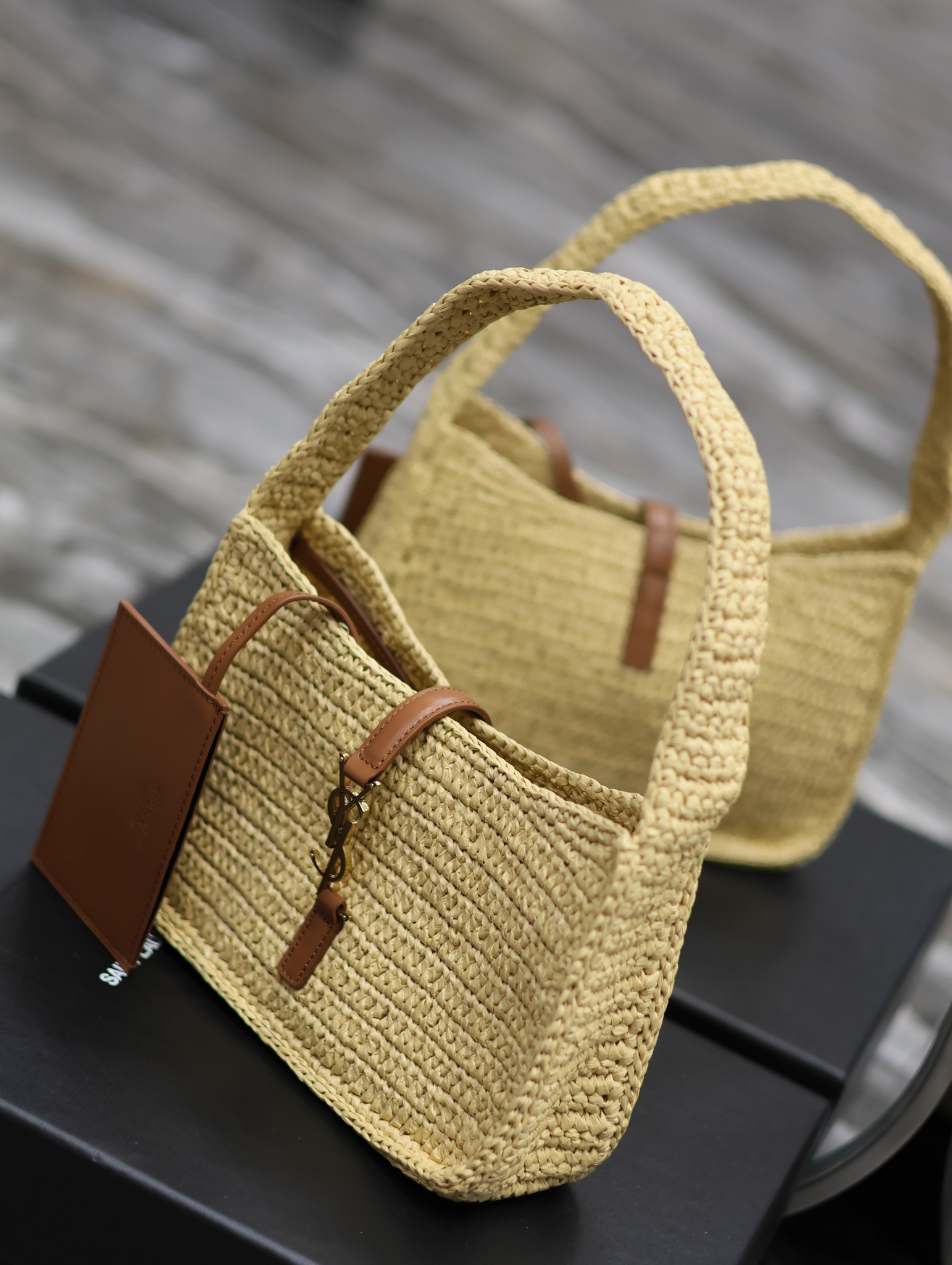 Y51 LE 5 À 7 MINI IN RAFFIA Color Natural 9.06x6.30x2.56 INCHES