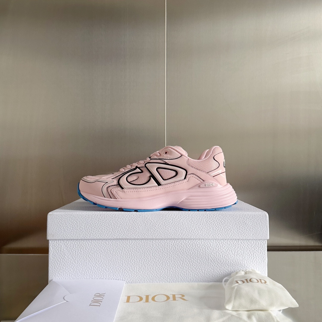 UA D10r B30 Sneaker Pale Pink Mesh and Technical Fabric