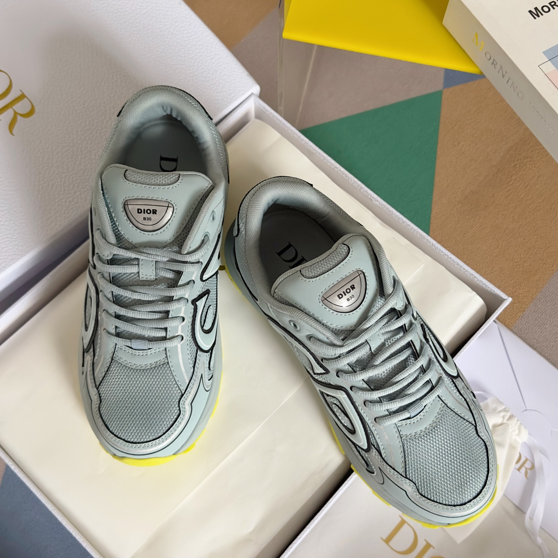 UA D10r B30 Sneaker Blue Mesh and Technical Fabric