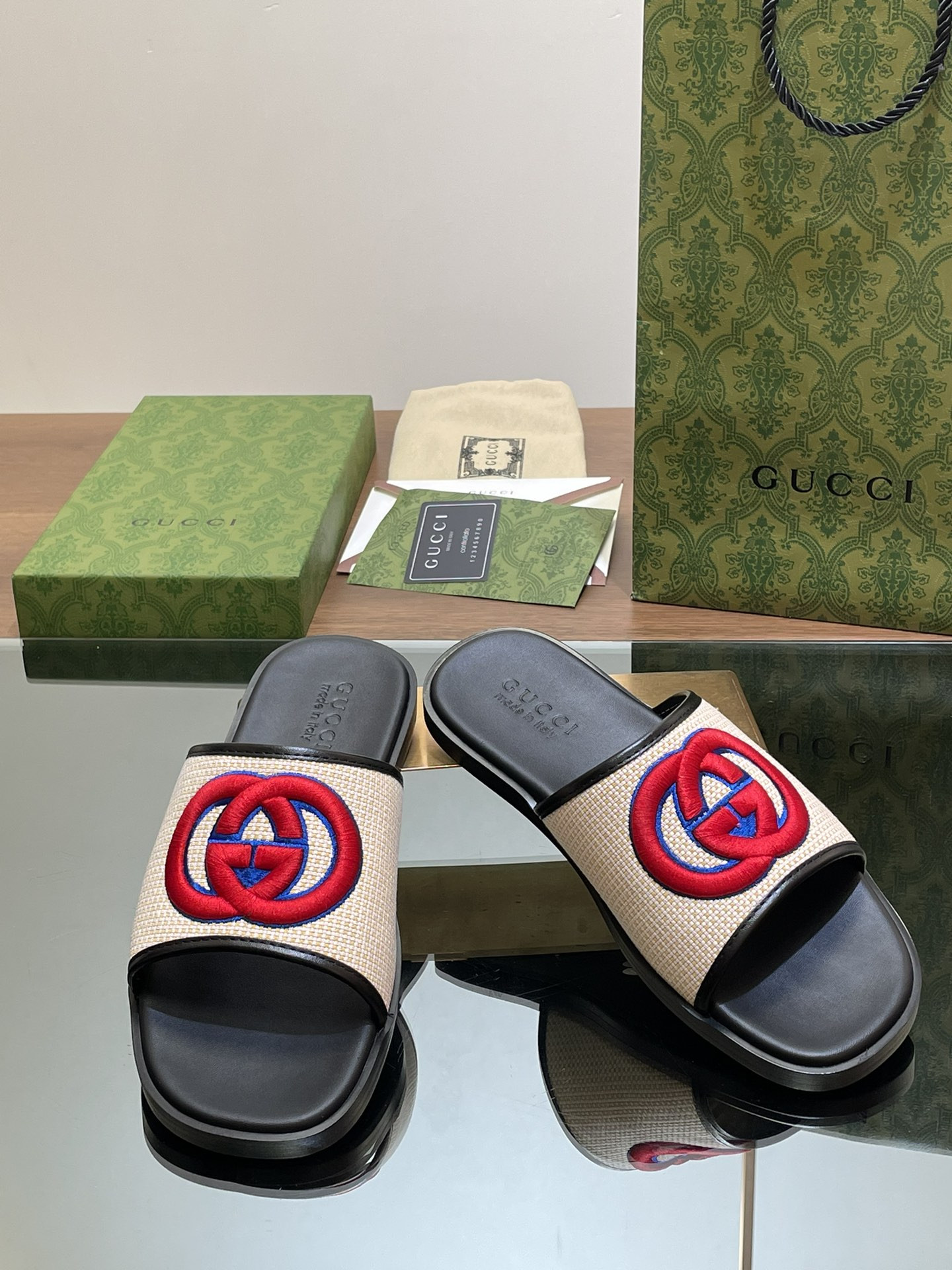 UA Gvc*1 INTERLOCKING G SLIDE SANDAL