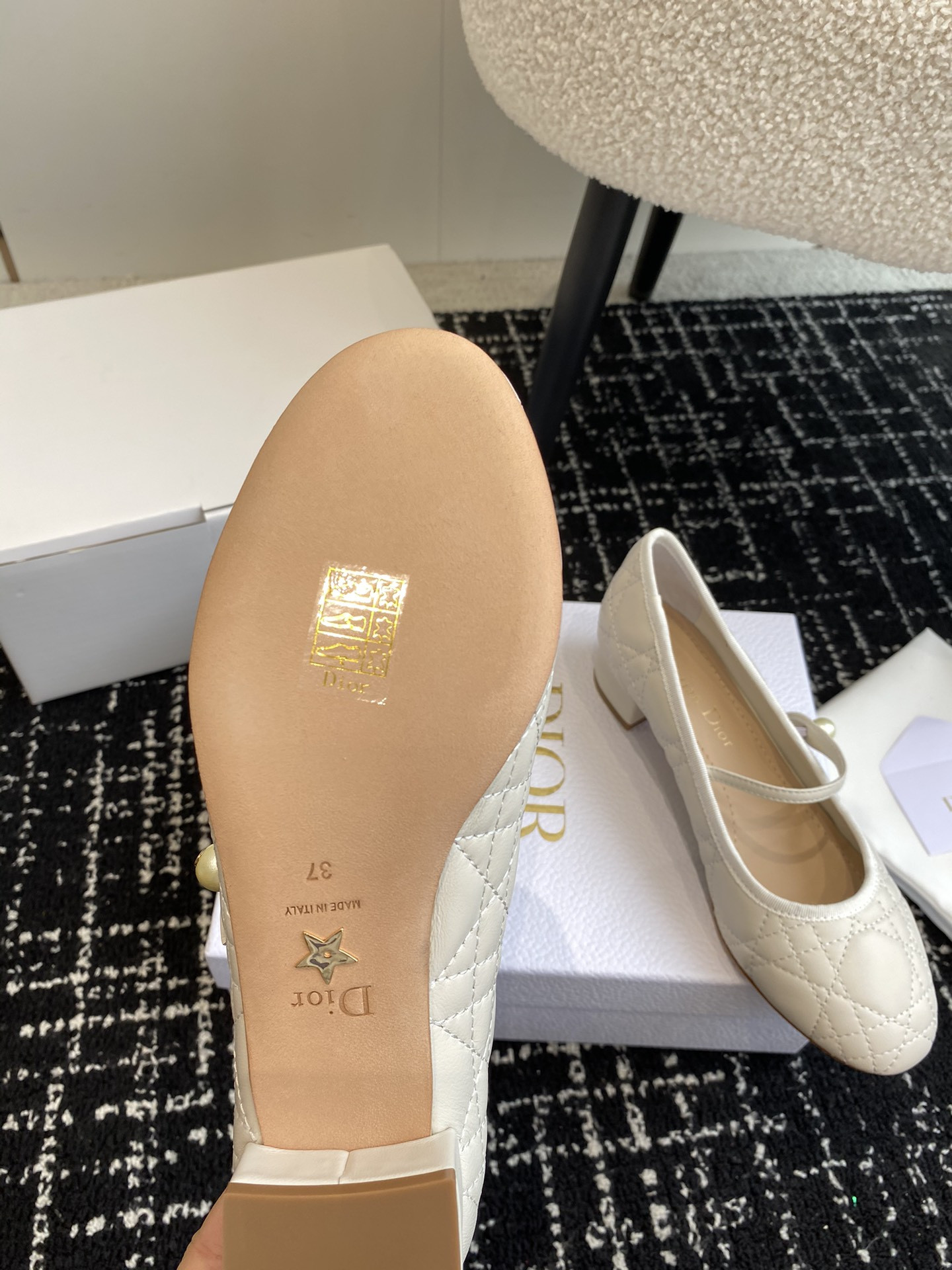 UA D10r Ballet Pump White
