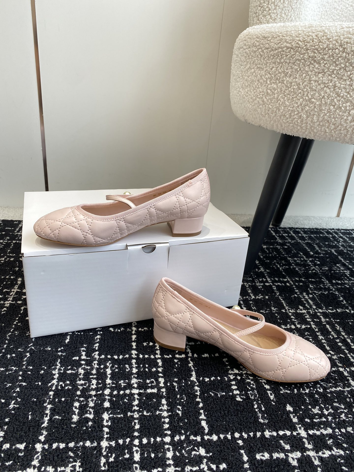 UA D10r Ballet Pump Rose